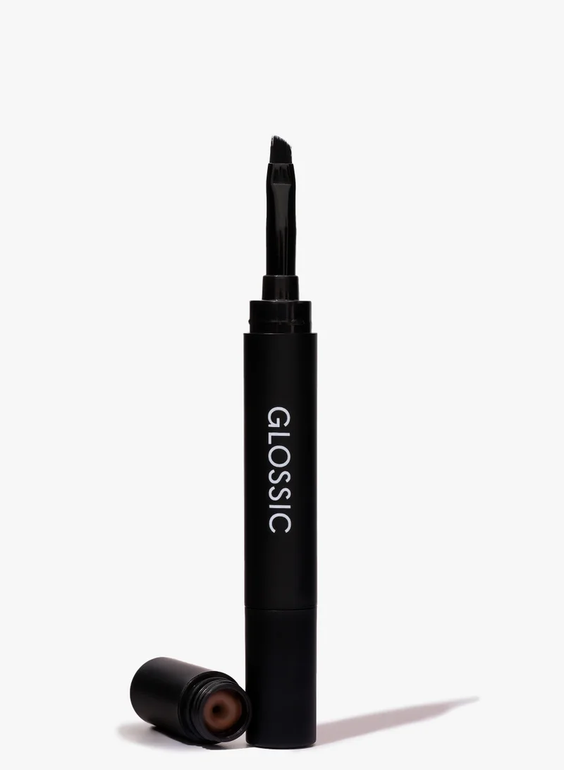 جلوسيك. جل بروماستر فائق للحواجب، بني فاتح