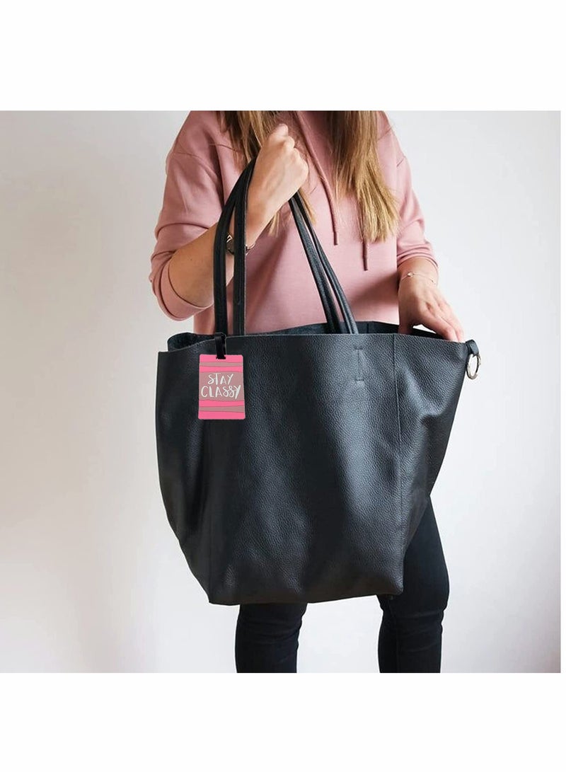 4 قطع ملصقات أمتعة ممتعة، ملصقات سفر من PVC، ملصقات تعريف الأمتعة للأولاد والبنات، تناسب حقائب الكابينة والأمتعة المحمولة والحقائب الكبيرة - Image 4