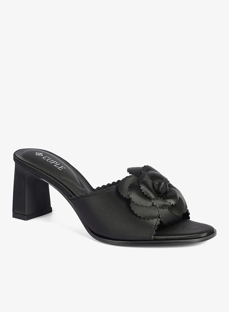 كابلي صندل نسائي يومي بكعب راقي للأناقة المستدامة