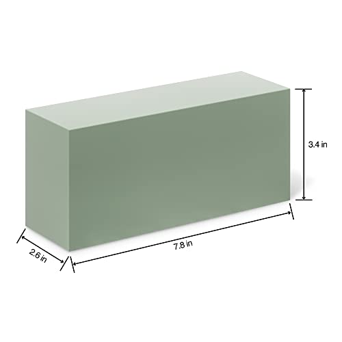 FloraCraft Floral Desert DryFōM 6 Piece Brick 2.6 Inch x 3.4 Inch x 7.8 Inch Green - Image 4