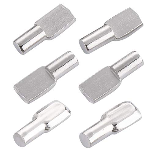 Tbestmax 120 Packs Shelf Pins, 5mm Shelf Support Pegs Spoon Shape Cabinet Furniture Tbestmax - Image 4