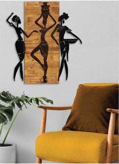 Doreline Decorative Wooden Wall Accessory 100% METAL Frame: 100% WOODEN 54 x 58 cm  - Image 1