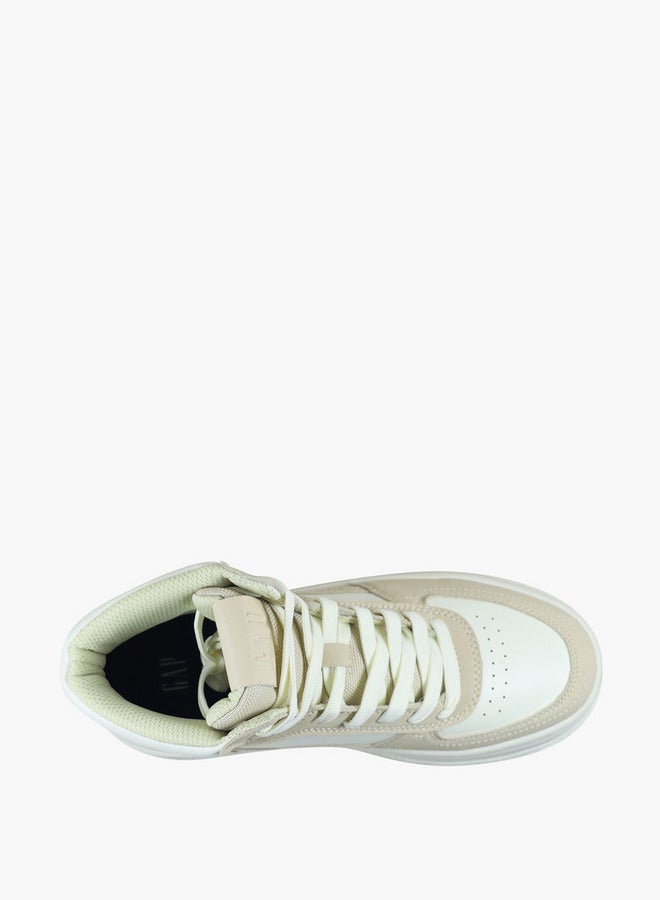 GAP Women's PARADISE MID II BSC Lace-Up High Top Sneakers - GPW5242051620 - Image 4