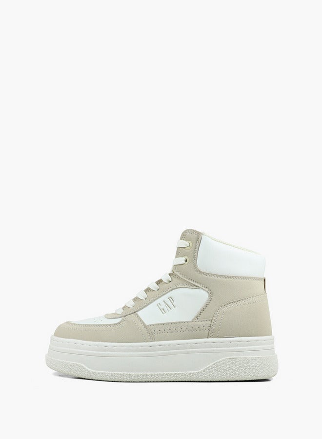 GAP Women's PARADISE MID II BSC Lace-Up High Top Sneakers - GPW5242051620 - Image 1