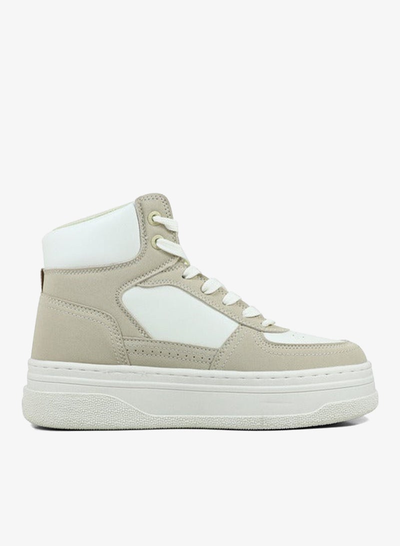 GAP Women's PARADISE MID II BSC Lace-Up High Top Sneakers - GPW5242051620 - Image 1