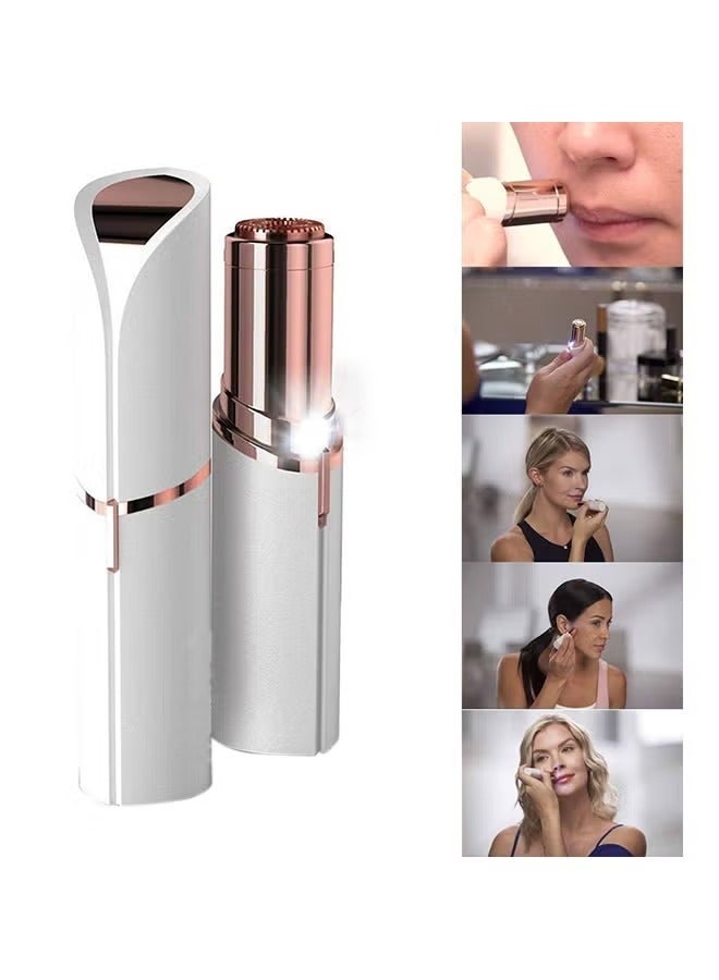 Facial Hair Removal Epilator White/Rosegold - Image 2