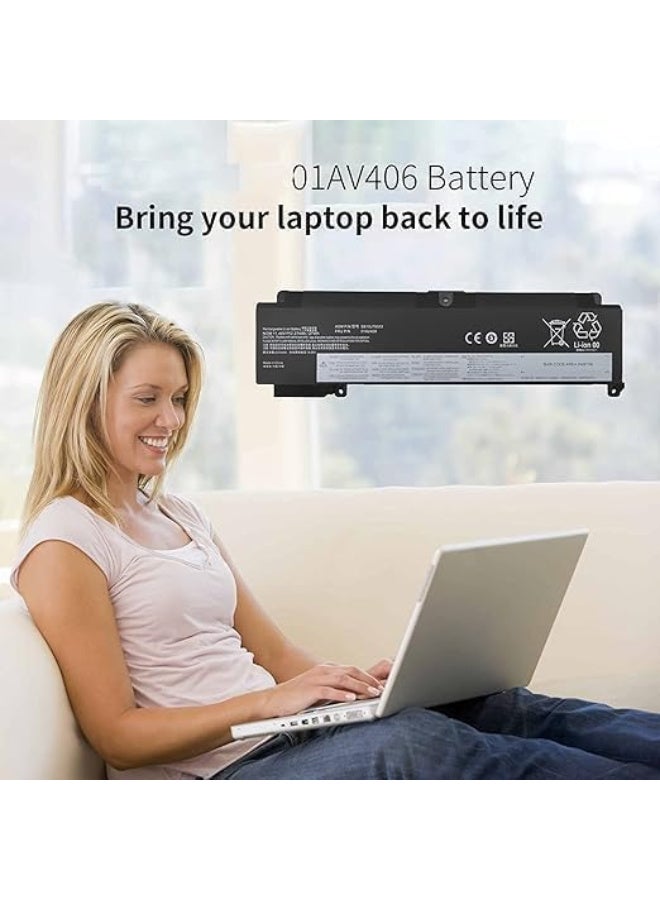 Zexen Battery Compatible for Lenovo ThinkPad T460S T470S Series SB10J79003 01AV405 01AV462 00HW024 00HW025 00HW038 01AV407 01AV408 J79002 SB10K97605 SB10F46462 SB10F46476 11 T460S T470S - Image 2
