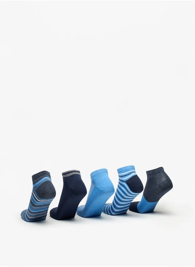LBL by Shoexpress Printed Ankle Length Socks - Set of 5