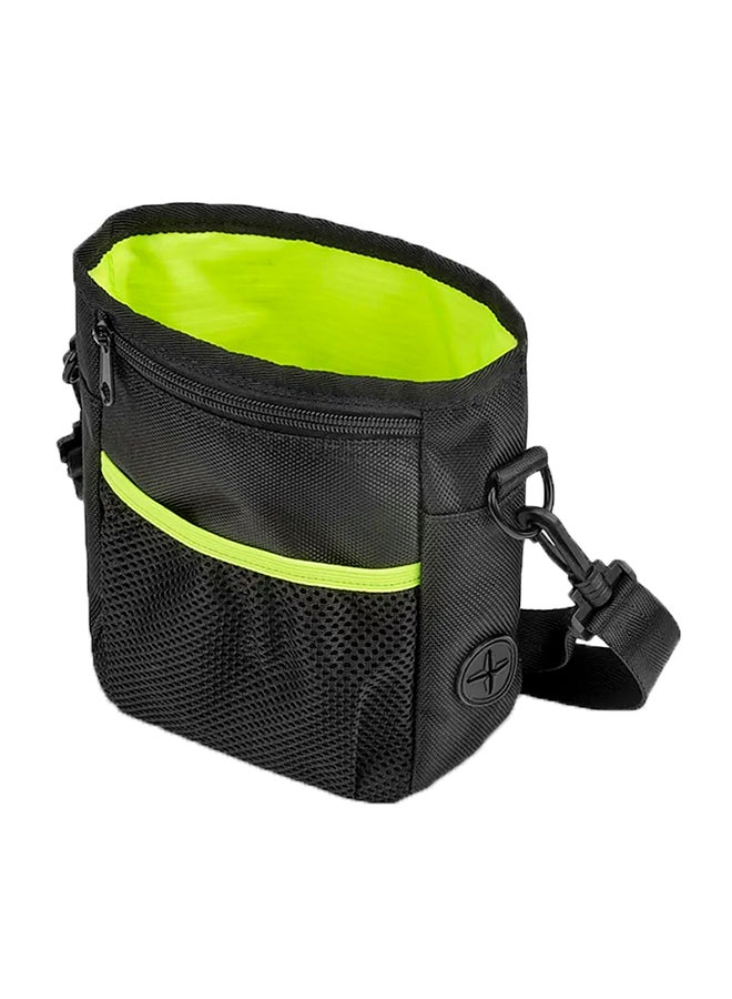 أوتاد حقيبة الوجبات السريعة للكلاب مزودة بحزام قابل للتعديل أسود 200x50x160مم - Image 1