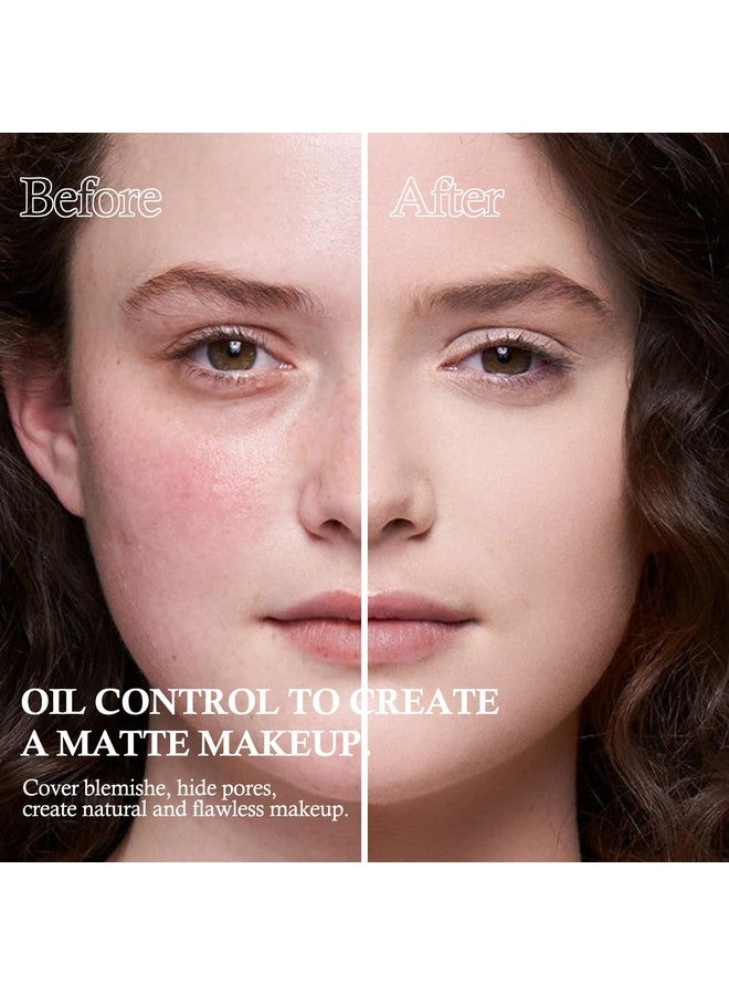 Boobeen 2 Layers Setting Pressed Powder Makeup Oil Control Setting Powder Foundation Pressed Face Powder Compact Longlasting Matte Finishing Powder, Light Shade Powder Flawless Lightweight - Image 5