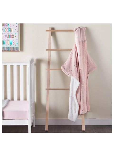 Flannel Sherpa Baby Blanket - 100x125 cm