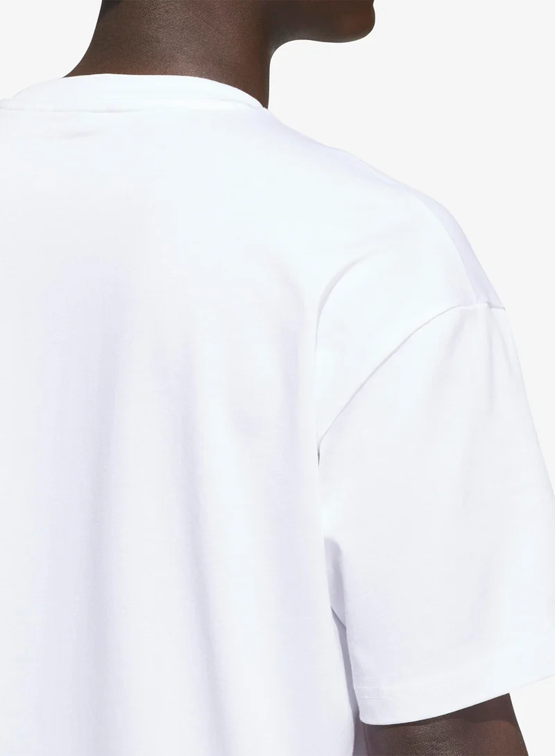 Adidas WHITE Anthony Edwards Dftw Anime T-Shirt for Men | Best Price UAE