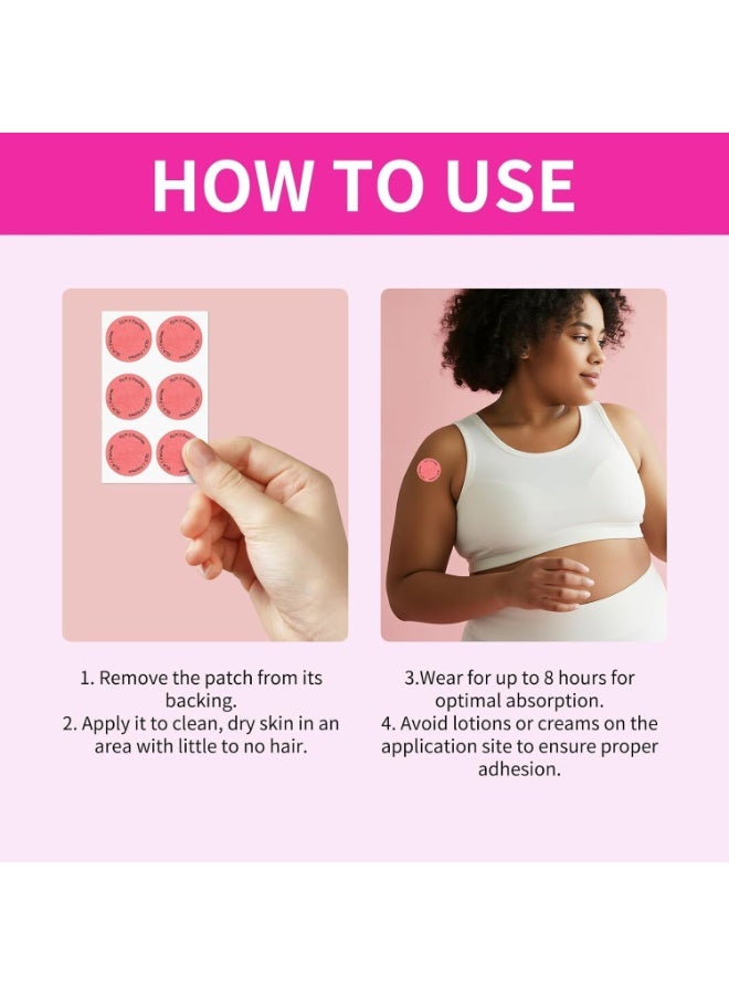 ATRJSZ 30 Count GLP-1 Patches for All Skin for Women and Men, Wellness Patches Natural Ingredientsv Body Shaping Patch,Non-irritating and Easy to Remove - Image 4