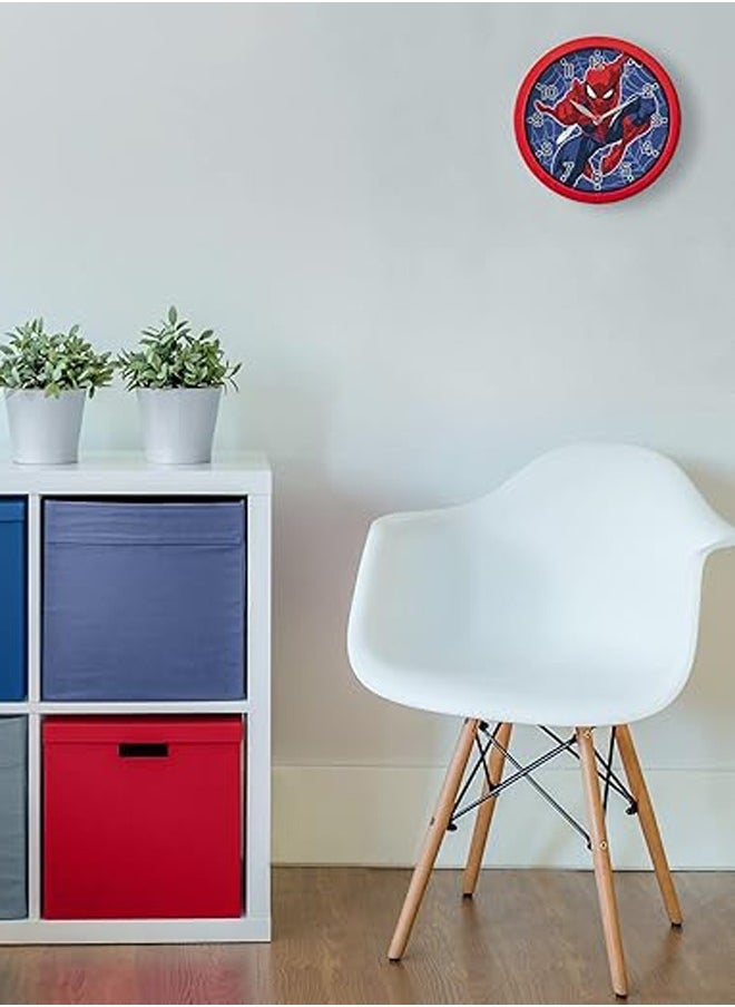 ديزني ساعة حائط سبايدرمان مارفل ديزني حمراء - Image 3