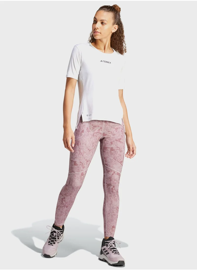 Adidas Terrex Multi All Over Printed Tights