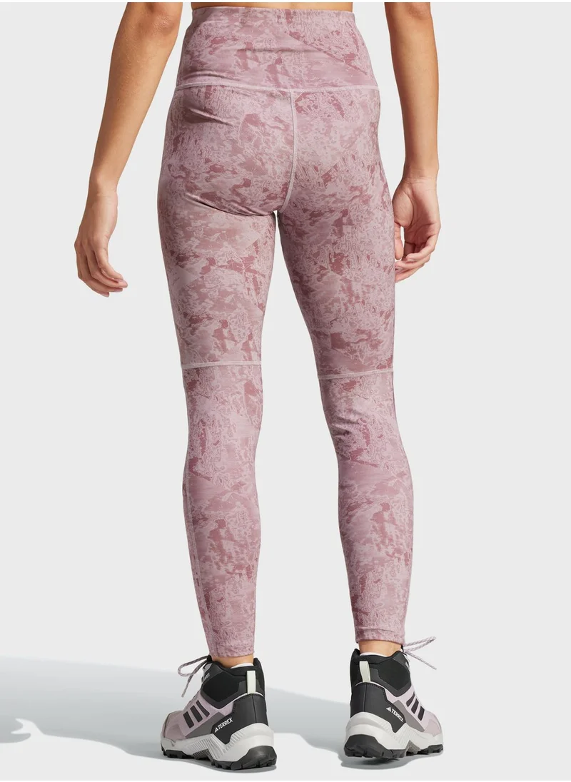 Adidas Terrex Multi All Over Printed Tights