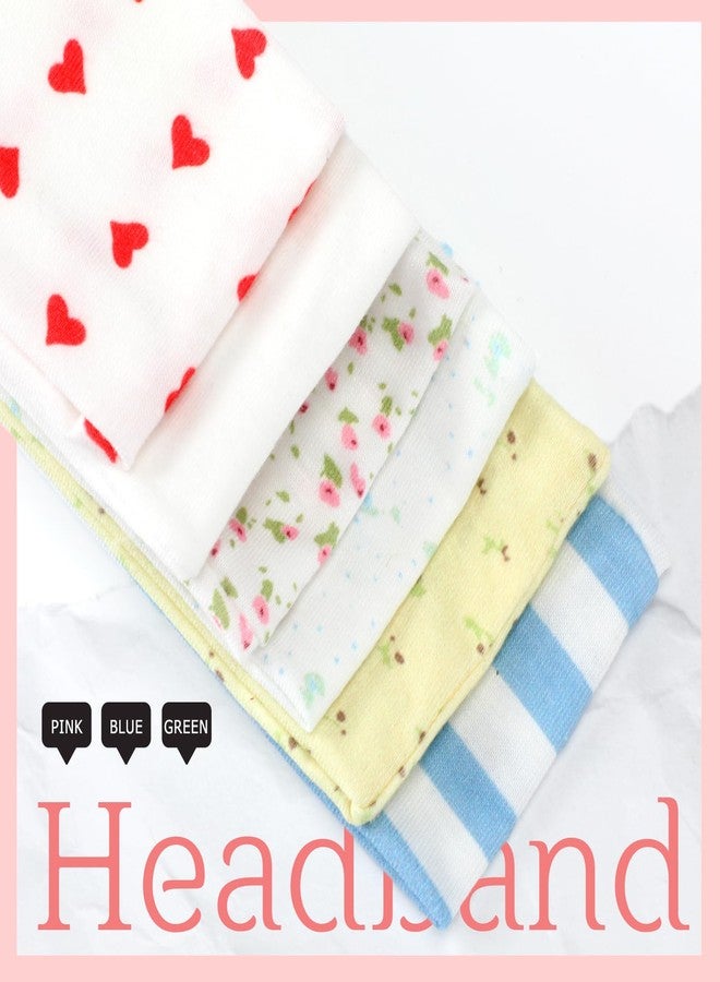 Skicuff مجموعة سكيكوف من 12 ربطة شعر عصرية مزينة بالزهور للنساء، ربطات شعر مطاطية مانعة للانزلاق، ربطات شعر من قماش ناعم مانع للانزلاق، إكسسوارات شعر مستوحاة من موضة الألفية الجديدة، ربطات شعر مخططة سميكة للفتيات، مناسبة لتمارين اليوغا - Image 3