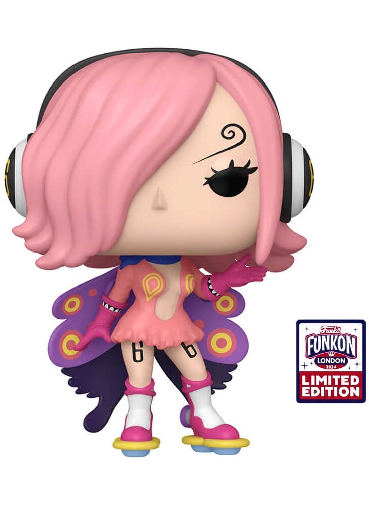 Funko Funko Pop! Anime: One Piece - Reiju (Funkon London 2024 Convention Exclusive) Shared Sticker LCC 24 #1741  - Image 1