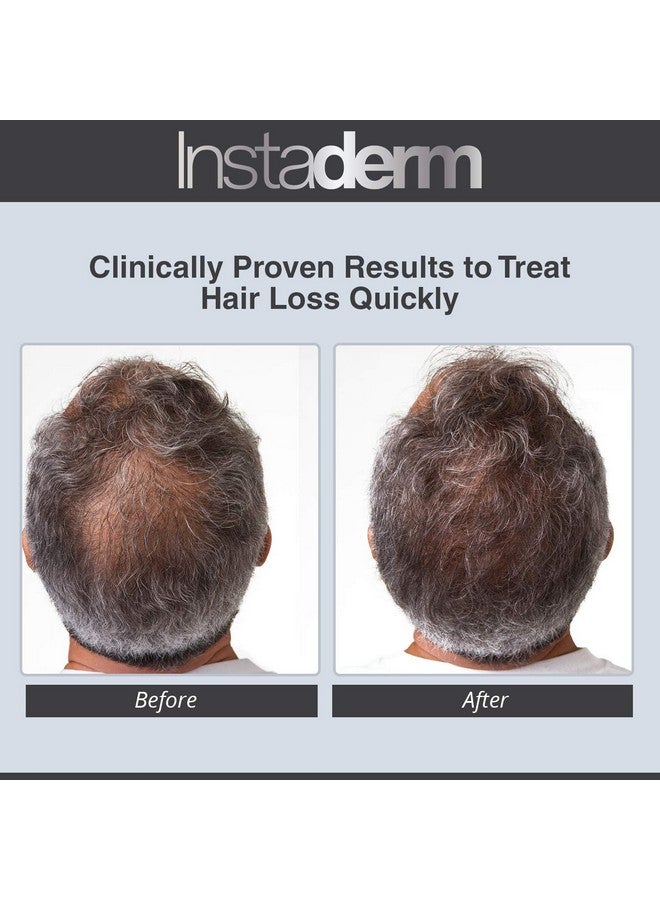 Instaderm Hair Stimulating Growth Serum- Extra Strength, DHT Blocker Hair Regrowth & Follicle Restoration Formula Treatment. Promotes Thicker, Fuller, Longer, Healthier Hair for Men & Women. - Image 3