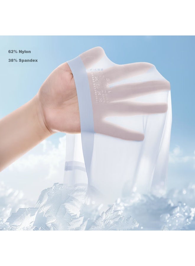 Snowflying Seamless Thin Summer Large Bust Minimizing Wireless Ice Silk Cooling Push-up Bra For Women - Image 2