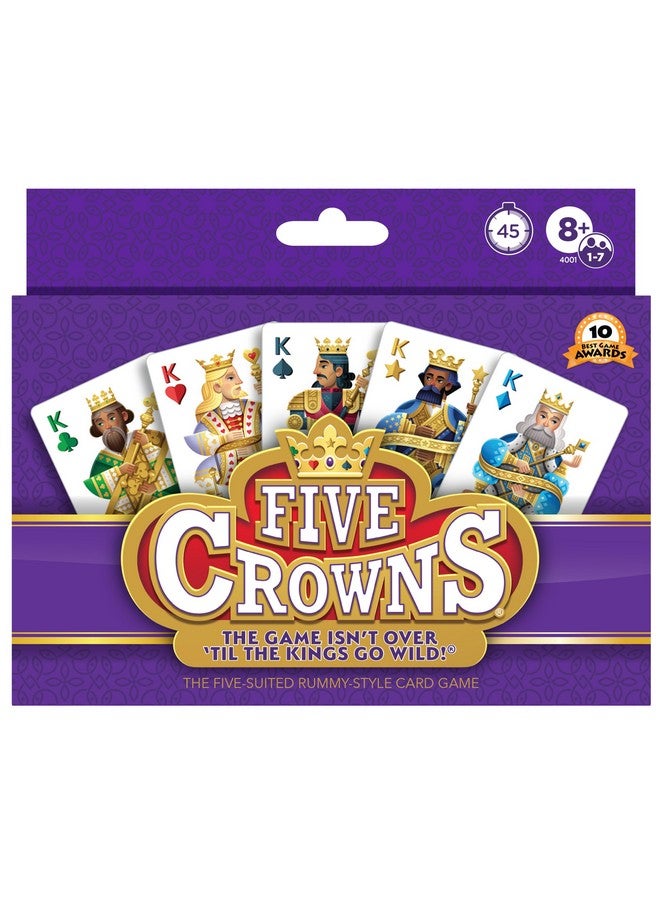 PlayMonster Card Games Set of 3: Karma, Quiddler, Five Crowns - Image 4