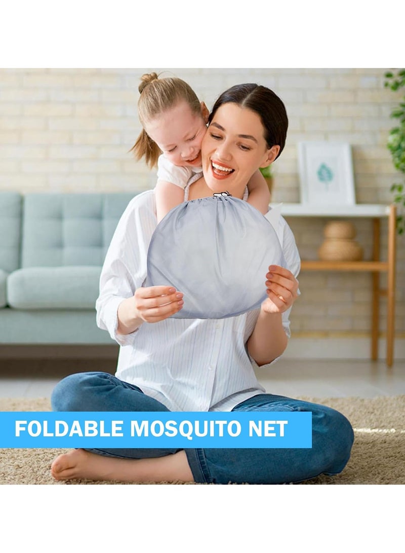 GUDOO Mosquito Net Travel 200 x 80 x 56 cm Mosquito Net Bed Mosquito Net Pop Up Foldable Portable Mosquito Net for Single Bed Mosquito Net Camping Single Mosquito Net Pop-Up Mosquito Net Bed  - Image 5