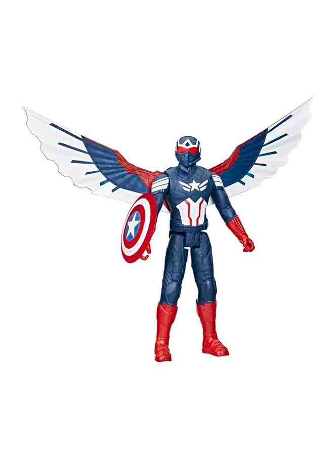 HASBRO - GAMING Marvel Studios Captain America Brave New World, Titan Hero Series Deluxe Captain America  - Image 5