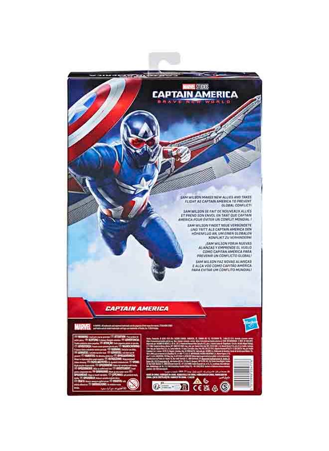 HASBRO - GAMING Marvel Studios Captain America Brave New World, Titan Hero Series Deluxe Captain America  - Image 3