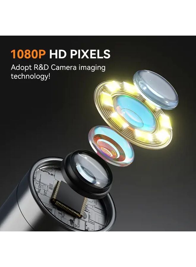 Inskam 8mm Single Lens 196.85inch Industrial Endoscope With 8 LED Lights For Car Maintenance - Image 4