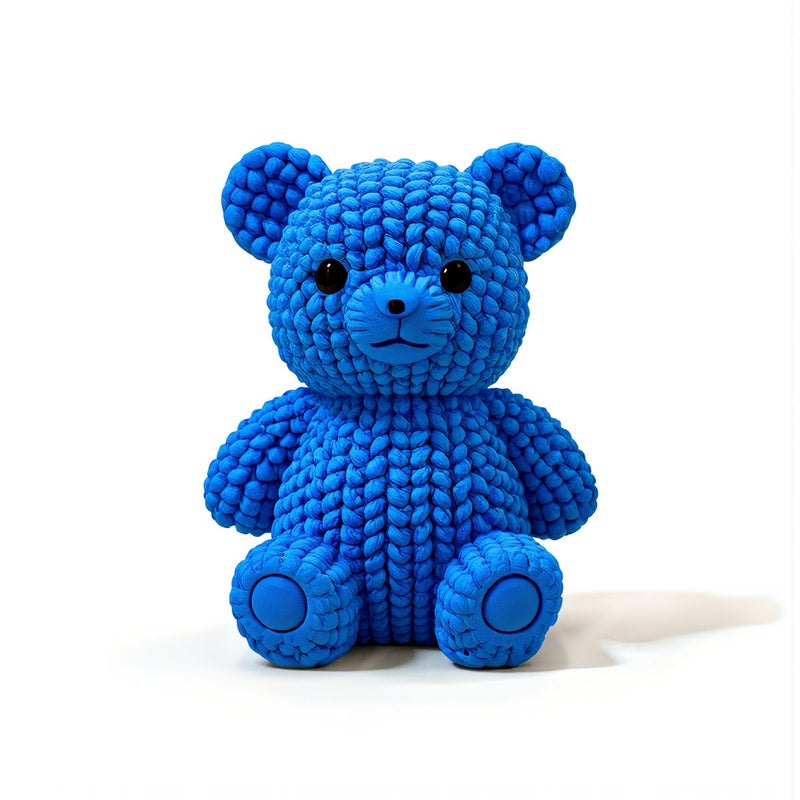 Colorful Mini Bear Figurines Set 8 Pcs for Micro Landscape DIY Decoration Party Favor - Image 1