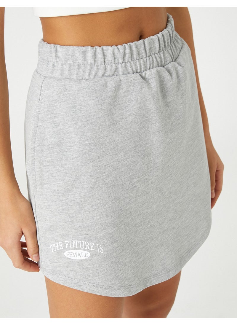 Cotton Mini Sports Skirt with Elastic Waist and Pocket - pzsku/Z3E6532AF9319A53D0E33Z/45/_/1728059585/bce6d3e5-9066-4461-9e75-8d67e83d77b4