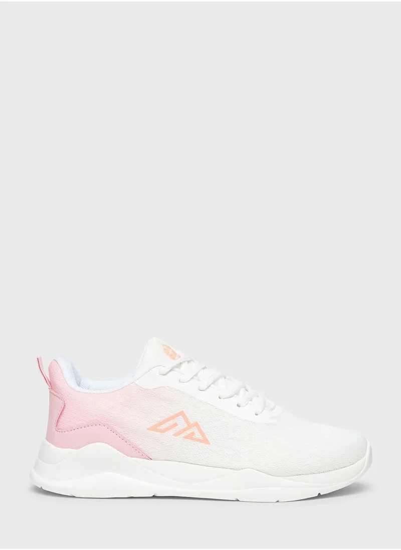 شو اكسبرس Lace Up Low Top Sneakers