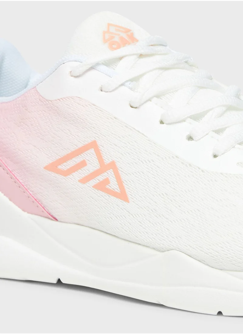 شو اكسبرس Lace Up Low Top Sneakers