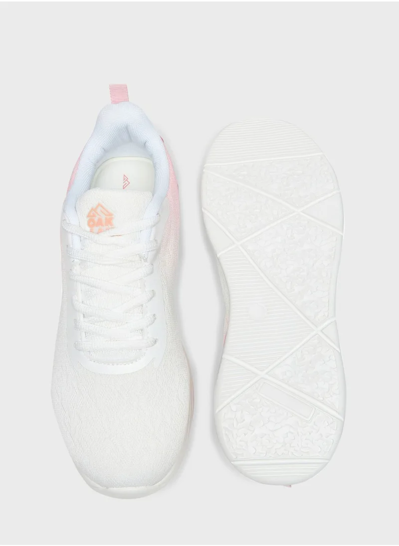 شو اكسبرس Lace Up Low Top Sneakers