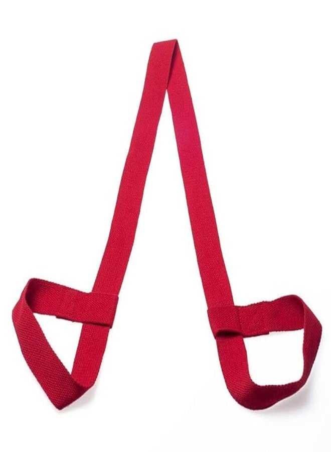 Canbee حزام بساط اليوغا من كانبي، عبوة من 4 قطع، حزام حمل وتمدد لليوغا على الكتف (أصفر) - Image 3