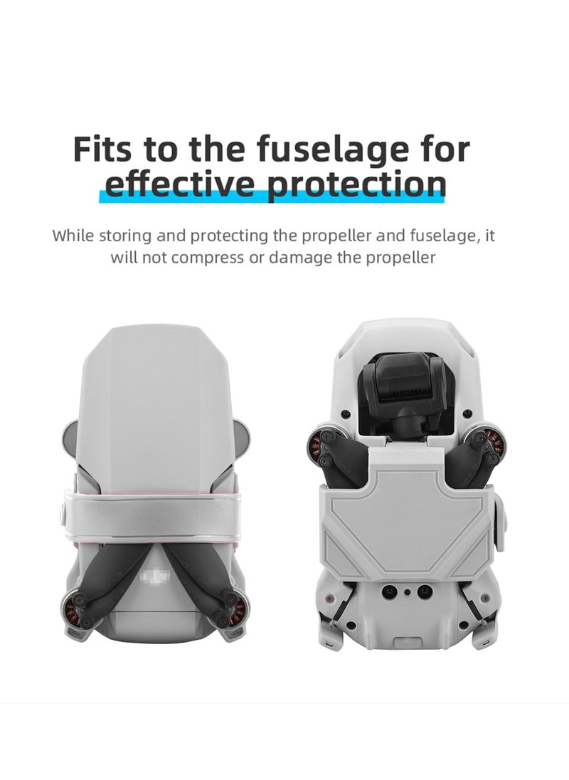 Generic Propeller Guard Strap Holder Protector Stabilizer For DJI Mavic mini/Mini 2/Mini SE Accessories (Grey)  - Image 3