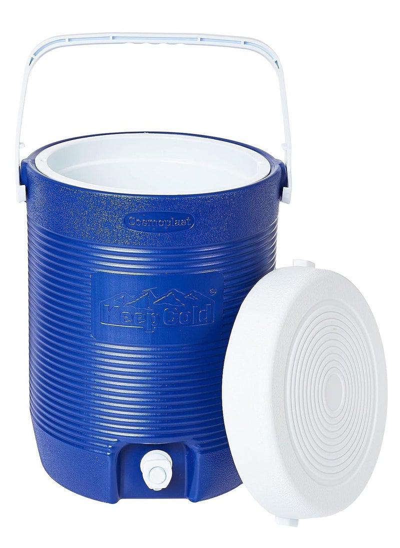 Cosmoplast Cosmoplast-MFKCXX013BL Keep Cold Plastic Insulated Water Cooler Small 16.5 Liters  - Image 2