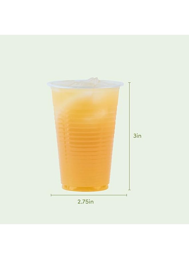 Generic - 500 Pack 7 Oz Clear Disposable Plastic Cups - Image 1