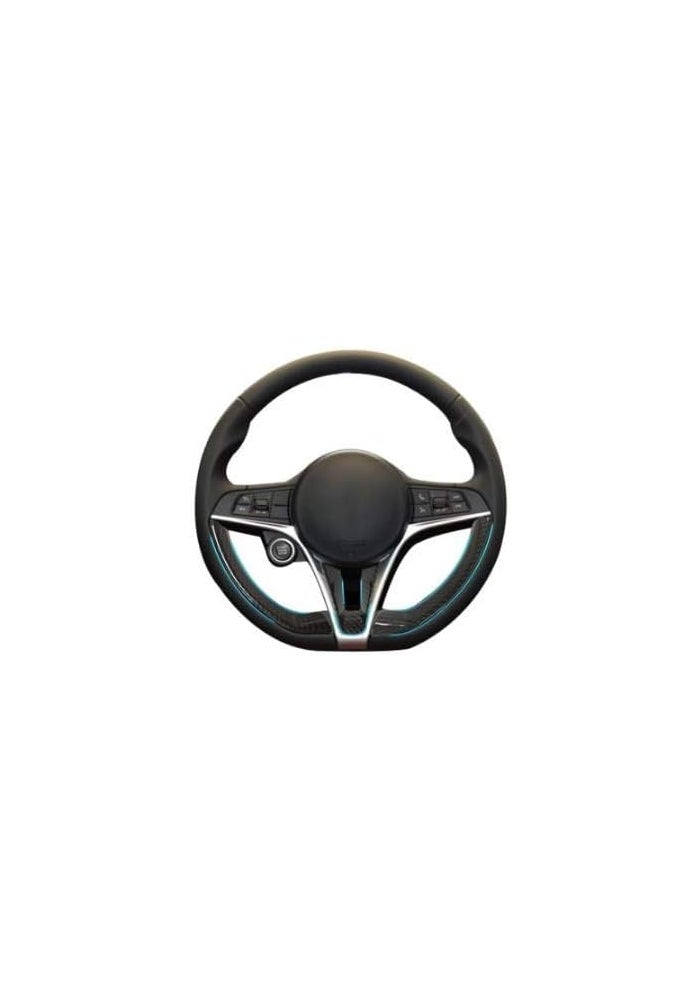 Wivplex Carbon Fiber Steering Wheel Trim for Alfa Romeo - Image 5