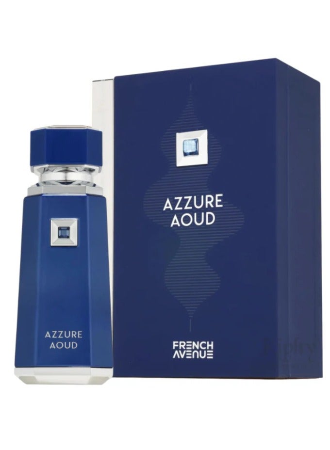 French Avenue Azzure Aoud - Eau de Parfum - Perfume For Men,100ml - Image 2