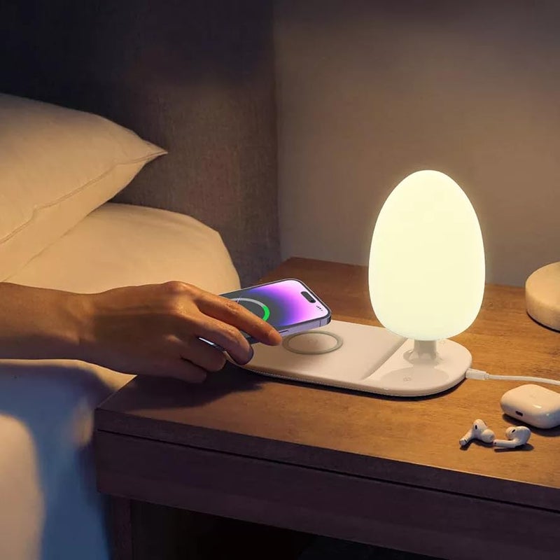 CARE CASE Fast Wireless Charging Desk lamp LED Desk Lamp with Fast Wireless Charging Landscape Night lamp - Image 2