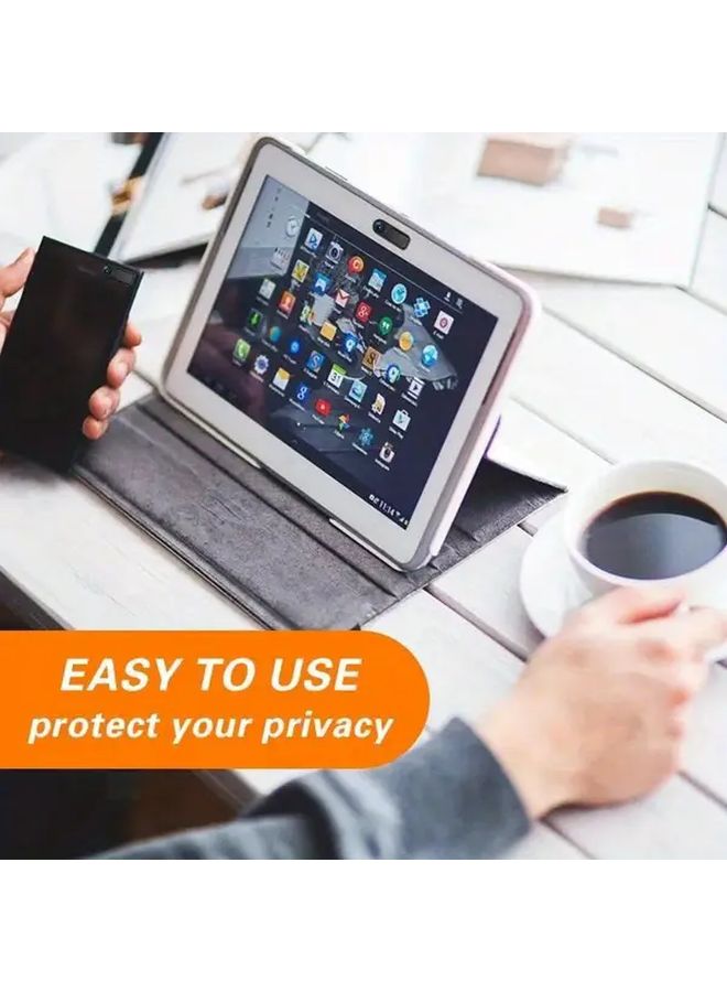 Black 3Pcs Camera Lens Cover Sliding Privacy Sticker For Mobile Phone Tablet Webcam Laptop Anti Hacker Peeping - Image 4