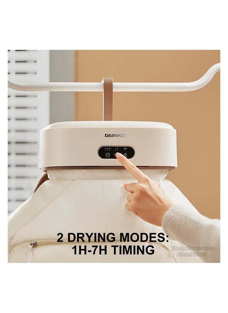 Generic - Electric Clothes Dryer 600W Heated Clothes Airer With Cover For Laundry Drying Rack Holds 10Kg Of Clothing Laundry Warm Air Drying Wardrobe For Apartments Dorms - Image 1