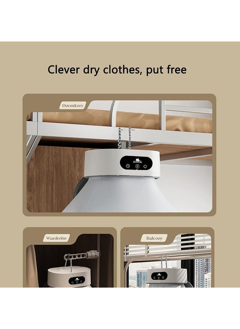 Generic - Electric Clothes Dryer 600W Heated Clothes Airer With Cover For Laundry Drying Rack Holds 10Kg Of Clothing Laundry Warm Air Drying Wardrobe For Apartments Dorms - Image 1