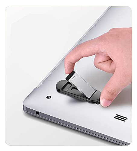 Evona Mini Portable Universal Invisible Laptop Holder Adjustable Cooling Stand Foldable Multifunctional Holder for Laptop Notebook 1 Pair