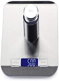 SCIENISH SCIENISH 1Pack Digital Scale 5Kg x 1g Food Diet Postal Kitchen Scales Balance Measuring Weight Slim LCD Electronic Household Scale  - Image 4