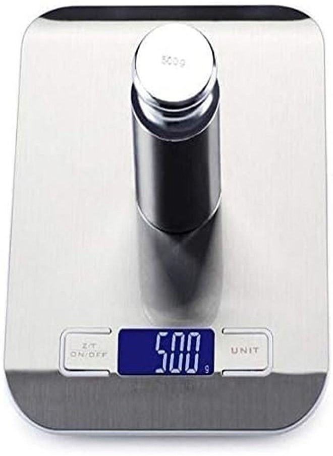 SCIENISH SCIENISH 1Pack Digital Scale 5Kg x 1g Food Diet Postal Kitchen Scales Balance Measuring Weight Slim LCD Electronic Household Scale  - Image 4