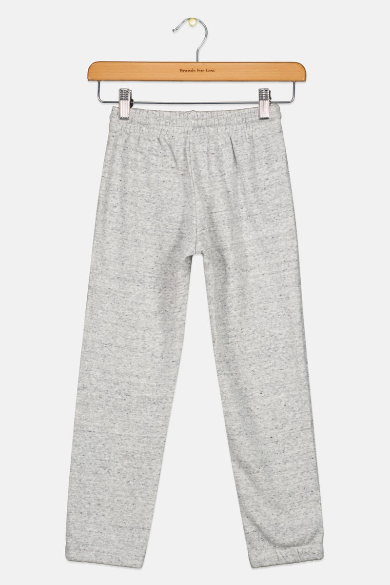 Levi's Kids Boy Heather Jogger Pants, Grey - Image 3