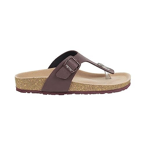 Metro Women Brown Flat Casual/Comfort Chappal UK/4 EU/37 (32-439) - Image 3