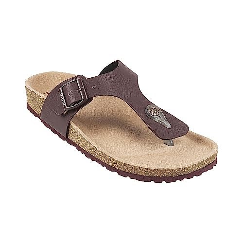 Metro Women Brown Flat Casual/Comfort Chappal UK/4 EU/37 (32-439) - Image 2